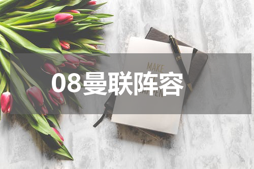 08曼联阵容