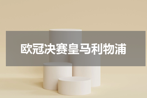 欧冠决赛皇马利物浦