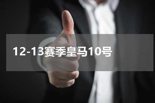 12-13赛季皇马10号