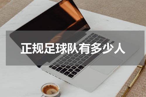 正规足球队有多少人