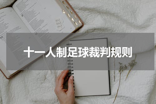 十一人制足球裁判规则