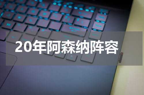 20年阿森纳阵容