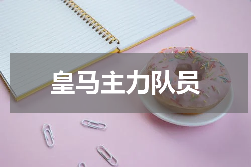 皇马主力队员