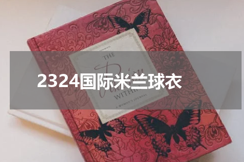 2324国际米兰球衣