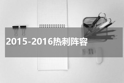 2015-2016热刺阵容