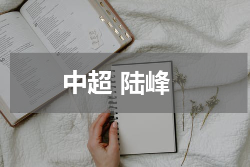 中超 陆峰