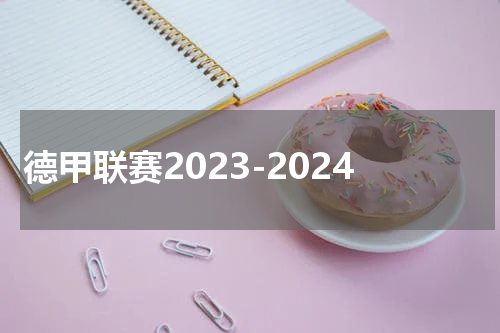 德甲联赛2023-2024