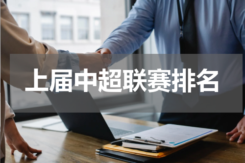 上届中超联赛排名