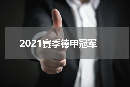 2021赛季德甲冠军