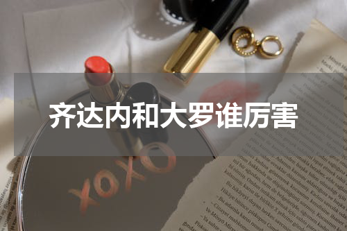 齐达内和大罗谁厉害