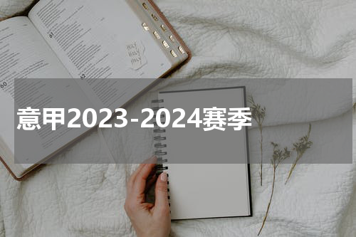 意甲2023-2024赛季