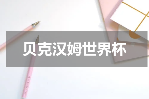 贝克汉姆世界杯