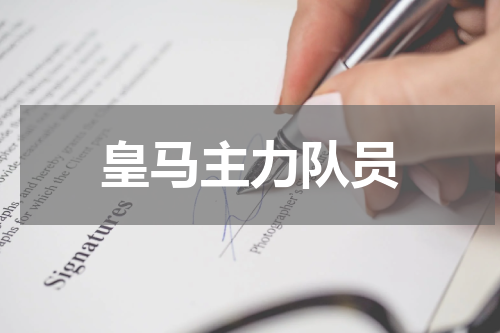 皇马主力队员