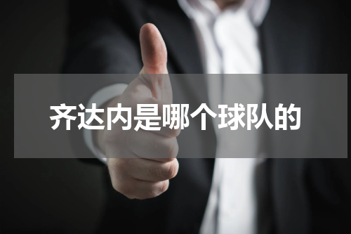 齐达内是哪个球队的