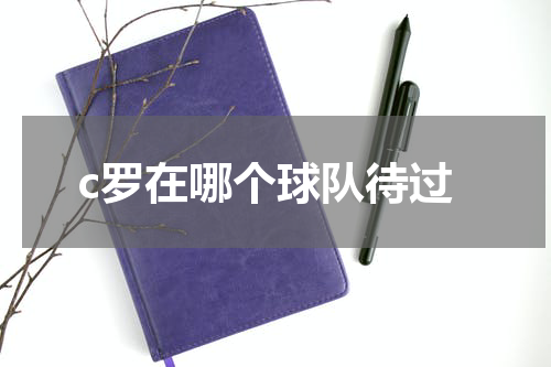 c罗在哪个球队待过