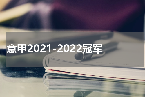 意甲2021-2022冠军