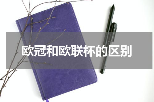 欧冠和欧联杯的区别