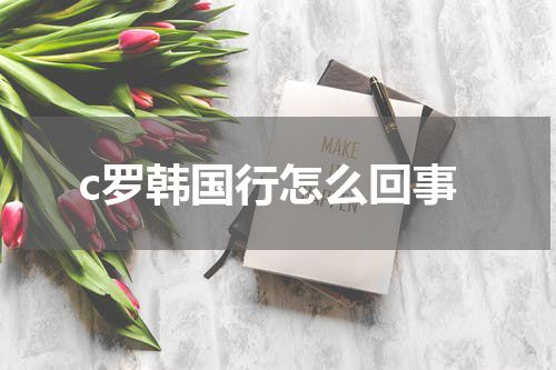 c罗韩国行怎么回事