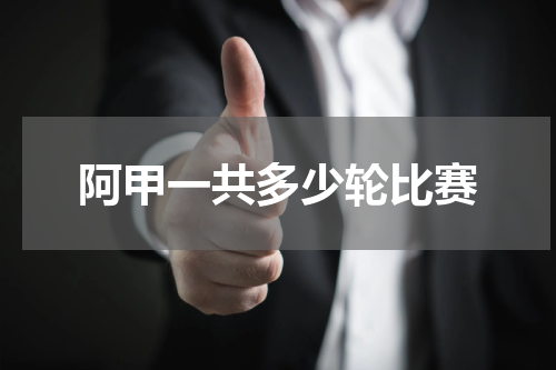 阿甲一共多少轮比赛