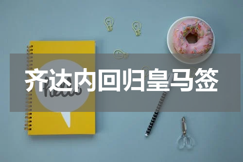 齐达内回归皇马签