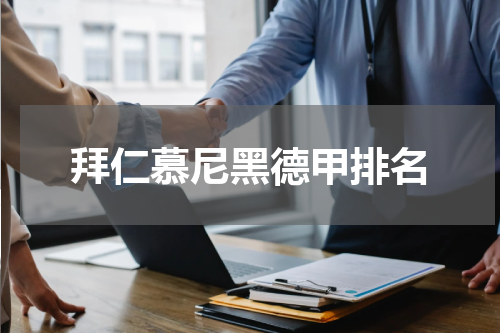 拜仁慕尼黑德甲排名