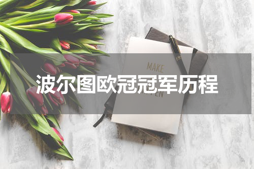 波尔图欧冠冠军历程