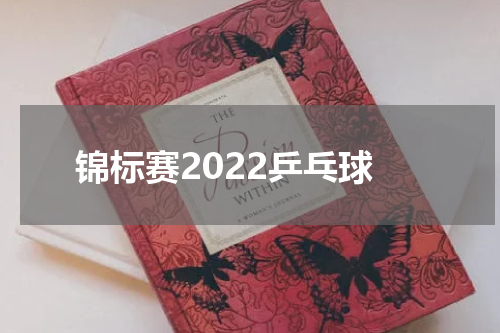 锦标赛2022乒乓球