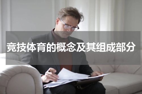 竞技体育的概念及其组成部分