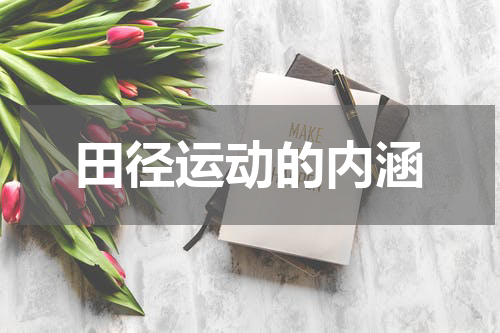 田径运动的内涵