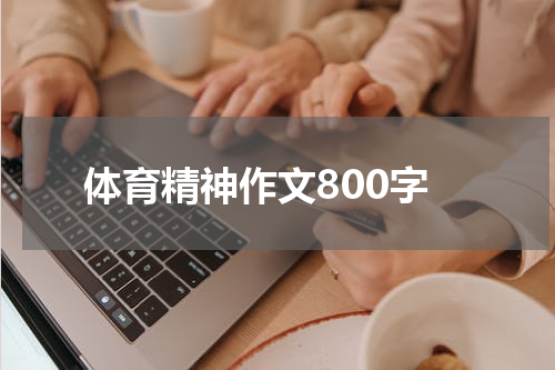 体育精神作文800字