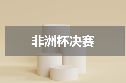 非洲杯决赛