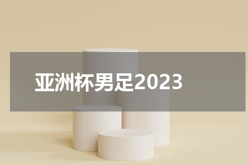 亚洲杯男足2023