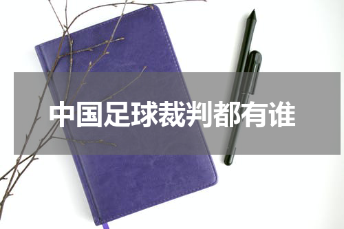 中国足球裁判都有谁