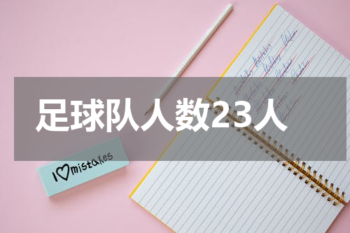 足球队人数23人
