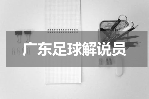 广东足球解说员