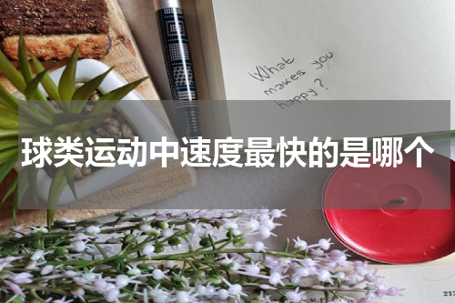 球类运动中速度最快的是哪个