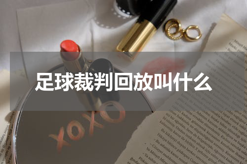 足球裁判回放叫什么