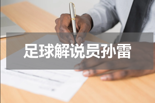 足球解说员孙雷