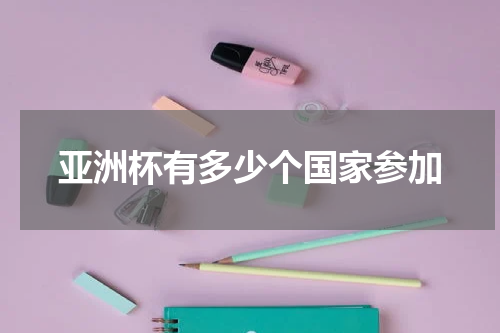 亚洲杯有多少个国家参加