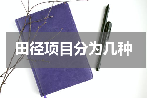 田径项目分为几种