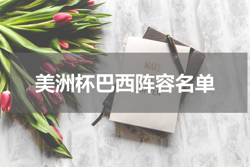 美洲杯巴西阵容名单