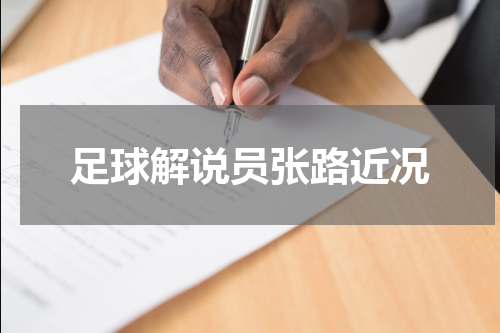足球解说员张路近况
