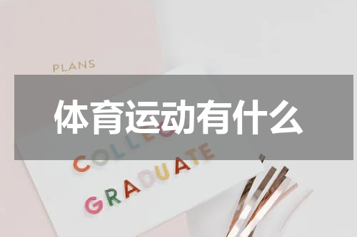 体育运动有什么