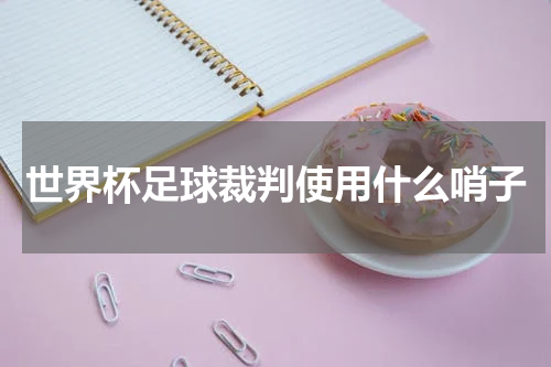 世界杯足球裁判使用什么哨子