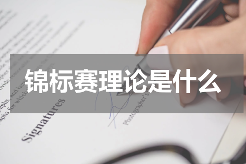 锦标赛理论是什么
