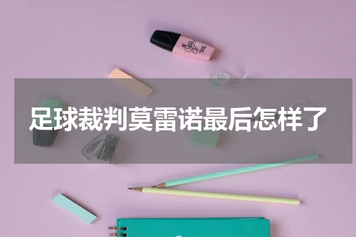 足球裁判莫雷诺最后怎样了