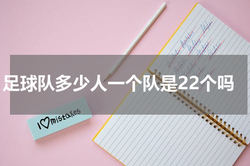 足球队多少人一个队是22个吗