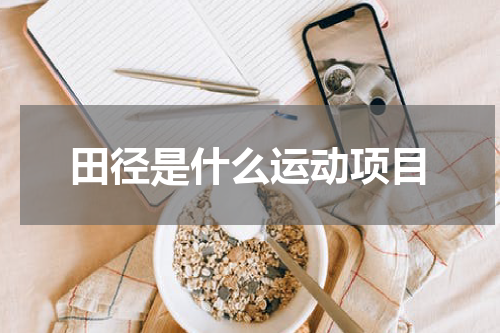 田径是什么运动项目