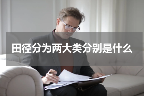 田径分为两大类分别是什么