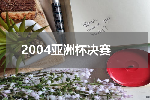 2004亚洲杯决赛